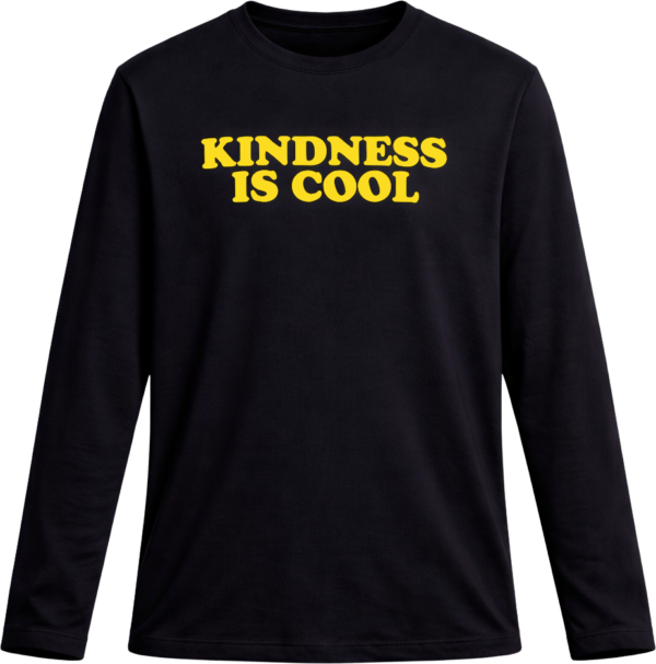 KINDNESS LONG TEE –  BOLD YELLOW
